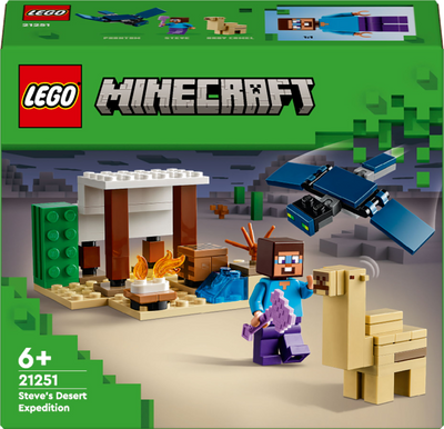 LEGO Minecraft 21251 Steve's woestijnexpeditie